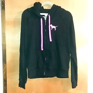 Women size L pink hoodie